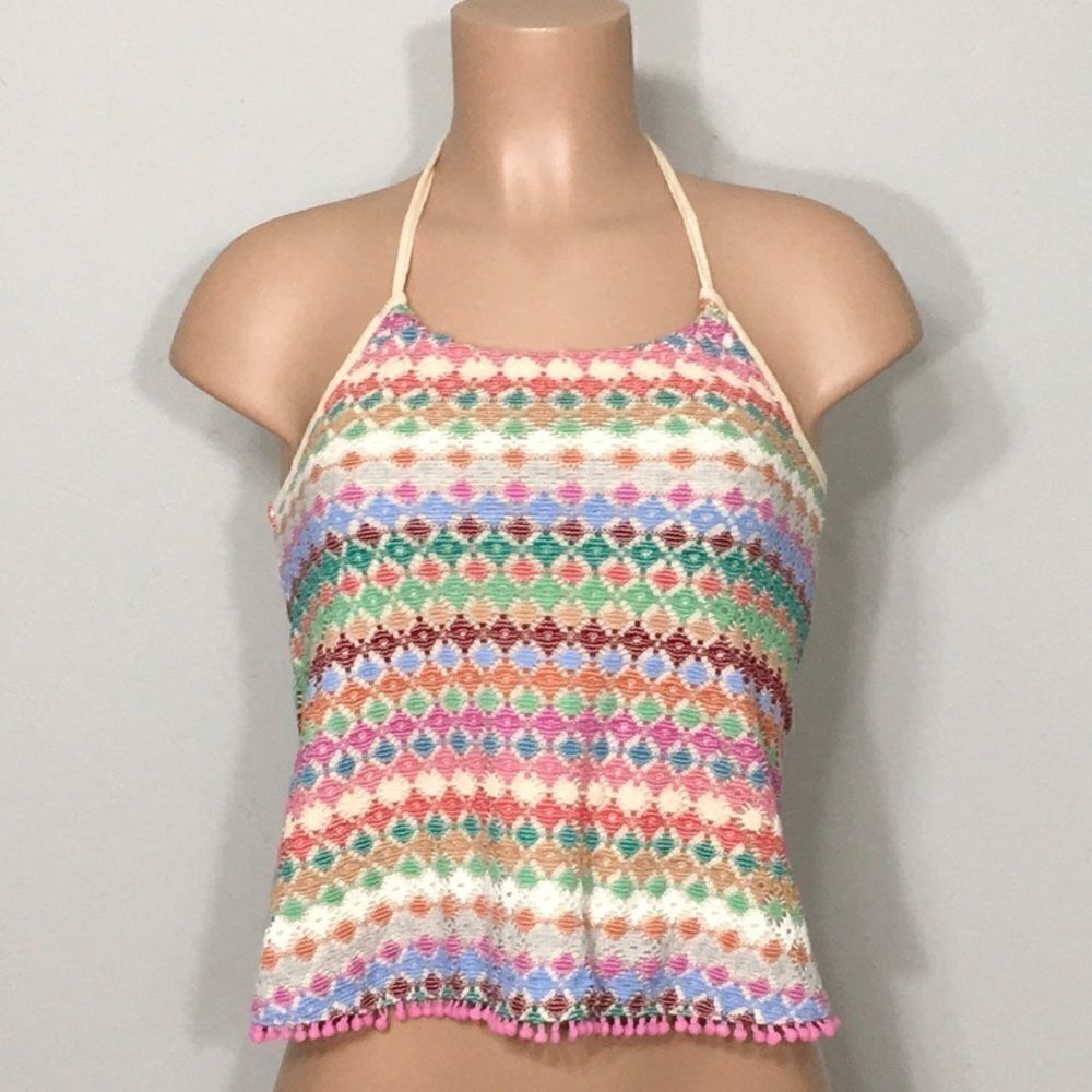 Rag doll and rockets tween halter top. NWT